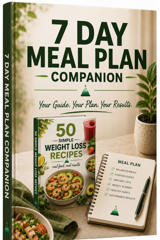 7 Day Meal Plan Companion - For 50 Simple Weight Loss Recipes