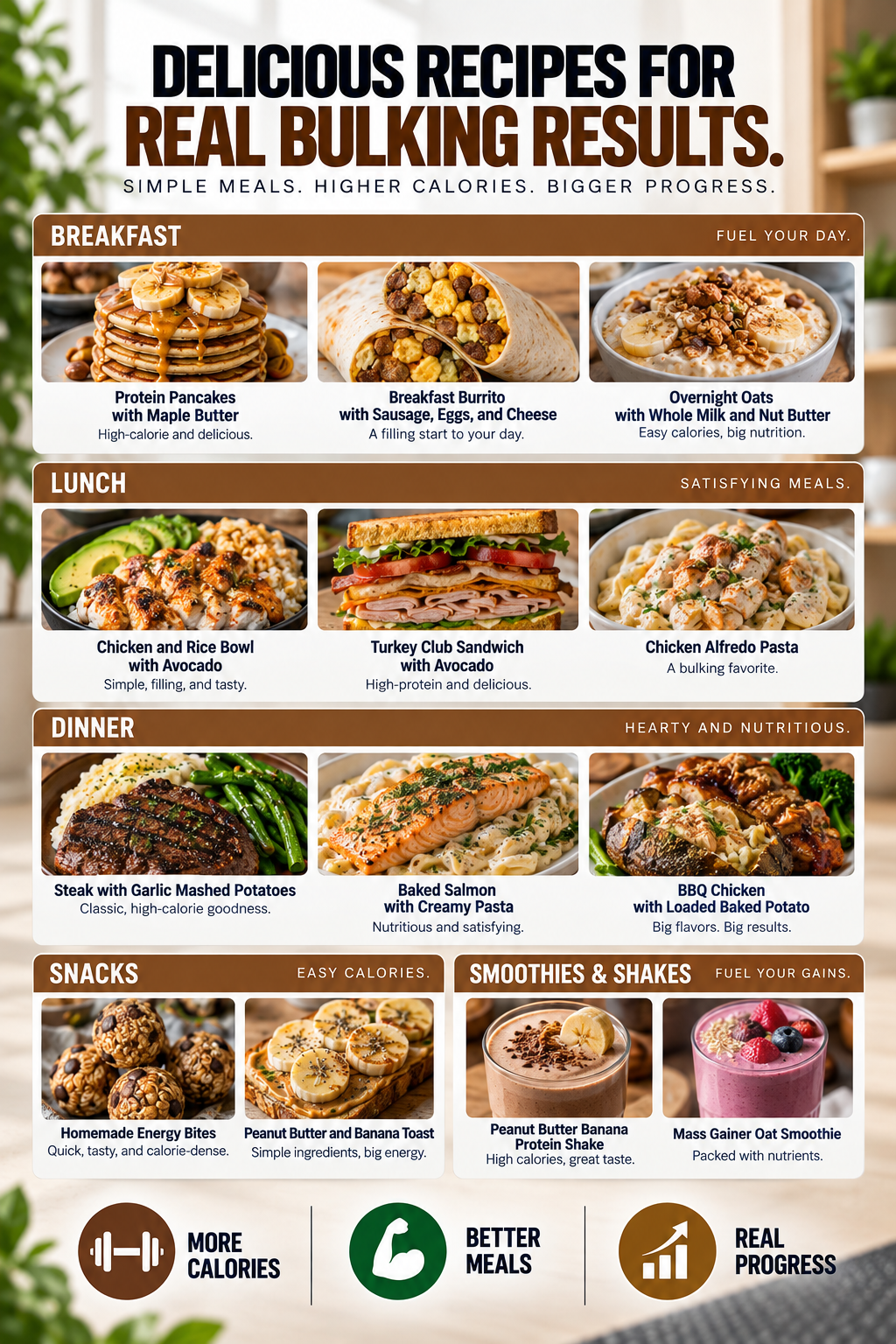 50 Simple Bulking Recipes